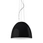 Artemide Nur, lámpara de suspensión LED negro brillo