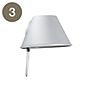Artemide Spare Parts for Tolomeo Micro No. 3, reflector with ring - aluminium