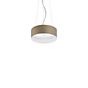 Artemide Tagora Up & Downlight, lámpara de suspensión LED beis/blanco - ø57 cm - Integralis