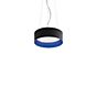Artemide Tagora Up & Downlight, lámpara de suspensión LED negro/azul - ø57 cm