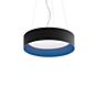 Artemide Tagora Up & Downlight, lámpara de suspensión LED negro/azul - ø97 cm
