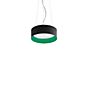 Artemide Tagora Up & Downlight, lámpara de suspensión LED negro/verde - ø57 cm