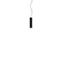 Artemide Tagora, lámpara de suspensión LED negro/verde - ø8 cm