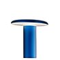 Artemide Takku, lámpara recargable LED azul