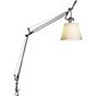 Artemide Tolomeo Basculante Tavolo pergament - med bordklemme