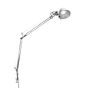 Artemide Tolomeo Tavolo LED aluminium - avec pince de table - 2.700 K - avec détecteur de présence