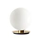 Audo Copenhagen TR Bulb Wall-/Table Lamp braas/opal glossy , discontinued product