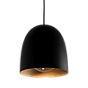 B.lux Speers, lámpara de suspensión LED negro/latón, regulable