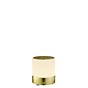 Bankamp Button Bordlampe LED bladguld udseende - 18,5 cm