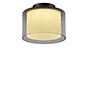 Bankamp Grand Plafondlamp LED antraciet mat/glas rook - ø32 cm