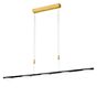 Bankamp Pure Up Suspension LED 5 foyers aspect feuille d'or