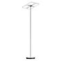 Bankamp Quadro Lampadaire LED 4 foyers aluminium mat