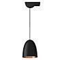 Bega 50954 - Studio Line Hanglamp LED koper/zwart, voor schuine plafonds - 50954.6K3+13246