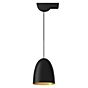 Bega 50954 - Studio Line Hanglamp LED messing/zwart, voor schuine plafonds - 50954.4K3+13246