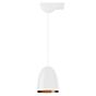 Bega 50959 - Studio Line Hanglamp LED koper/wit, voor schuine plafonds - 50959.6K3+13244