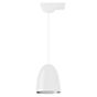 Bega 50960 - Studio Line Hanglamp LED aluminium/wit, voor schuine plafonds - 50960.2K3+13247