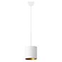 Bega 50991 - Studio Line Hanglamp LED messing/wit, voor schuine plafonds - 50991.4K3+13259