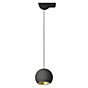 Bega 51009 - Studio Line Hanglamp LED messing/zwart, voor schuine plafonds - 51009.4K3+13243