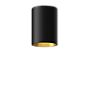 Bega Studio Line Ceiling Light LED cylindrical black/brass matt, 10.6 W - 50183.4K3