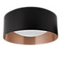 Bega Studio Line Ceiling Light LED round black/copper matt - 51012.6K3