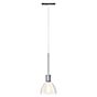 Bruck Silva Hanglamp LED voor All-in Track - ø11 cm chroom glanzend, glas rook