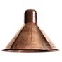 DCW Abat-jour Lampe Gras XL conique cuivre brut