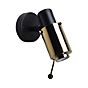 DCW Biny Spot LED black/gold - with handle