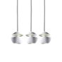 DCW Here Comes the Sun mini Hanglamp 3-lichts lineair wit