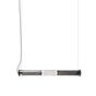DCW In the Tube 360° Hanglamp LED malie zilver - 72 cm