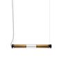 DCW In the Tube 360° Pendelleuchte LED Gewebe gold - 72 cm