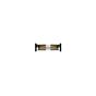 DCW In the Tube Wall Light reflector silver/mesh gold - 37 cm