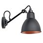 DCW Lampe Gras No 104 Applique noir/cuivre