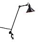 DCW Lampe Gras No 201, lámpara con pinza negra cónica negro/cobre