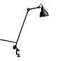 DCW Lampe Gras No 201, lámpara con pinza negra redonda negro/cobre