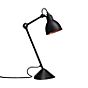 DCW Lampe Gras No 205 Lampe de table noire noir/cuivre