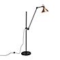 DCW Lampe Gras No 215, lámpara de pie, negro cobre/blanco