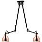 DCW Lampe Gras No 302 Double Hanglamp koper