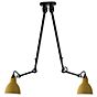 DCW Lampe Gras No 302 Double ceiling lamp yellow