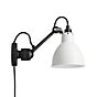 DCW Lampe Gras No 304 CA, lámpara de pared negra blanco