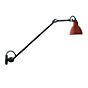 DCW Lampe Gras No 304 L 60 Wandlamp zwart rood