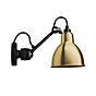 DCW Lampe Gras No 304 Lampada da parete nera ottone , Vendita di giacenze, Merce nuova, Imballaggio originale