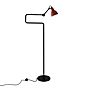 DCW Lampe Gras No 411, lámpara de pie rojo