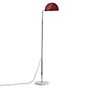 DCW Mezzaluna, lámpara de pie LED rojo
