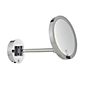 Decor Walther Just Look Wall-Mounted Cosmetic Mirror LED chrome glossy - Enlarge 5-fold