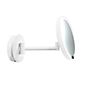 Decor Walther Just Look Wall-Mounted Cosmetic Mirror LED white matt - Enlarge 5-fold