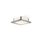 Decor Walther Kubic Ceiling Light nickel calendered - 20 cm