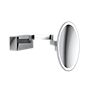 Decor Walther Vision R Wall-Mounted Cosmetic Mirror LED chrome glossy - Enlarge 5-fold