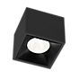 Delta Light Boxy XL Plafonnier LED carré noir - 3.000 K
