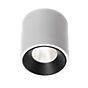 Delta Light Boxy XL Plafonnier LED ronde blanc/noir - 3.000 K