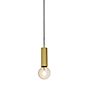 Delta Light Hedra, lámpara de suspensión dorado, 15 cm